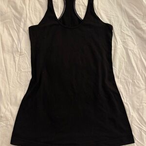 Lululemon Black Racerback Tank Top